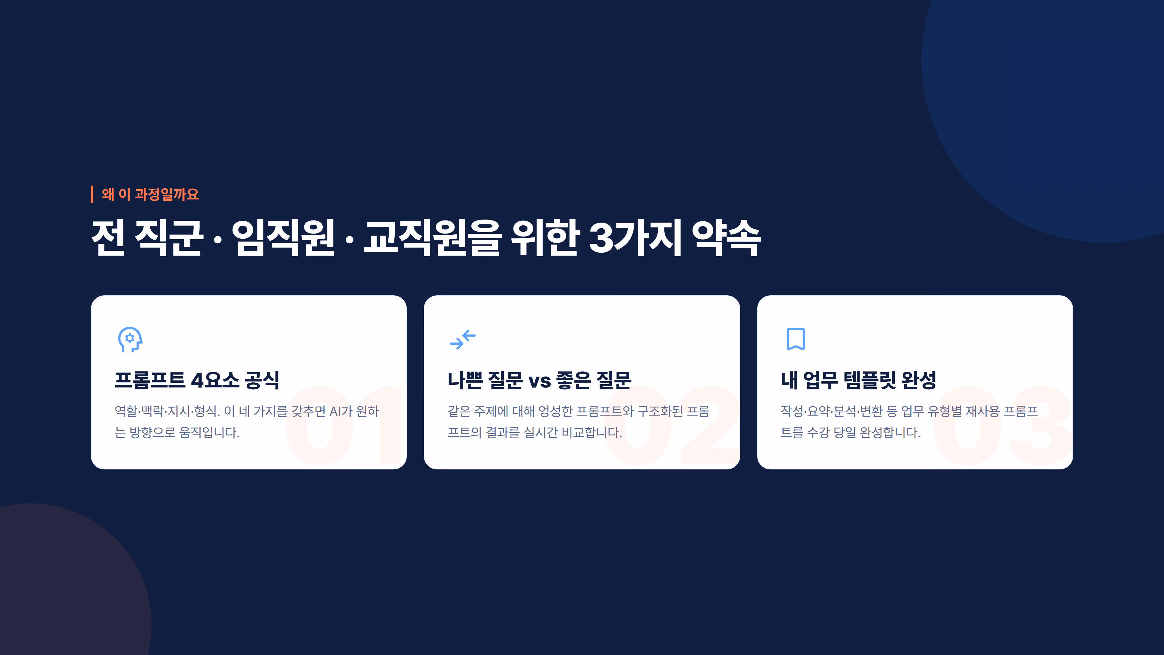 업무가 빨라지는 프롬프트 작성법 소개 슬라이드 3